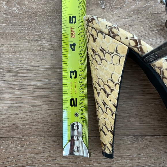 Vintage Miu Miu Snakeskin Strappy Heels, 6 - Picture 10 of 10